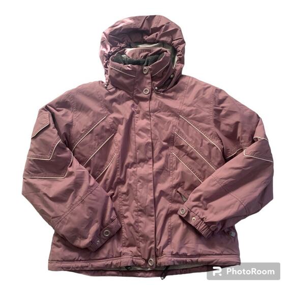 Women’s NILS Ski Snow WinterJacket Coat Mauve Pink L - Picture 1 of 8